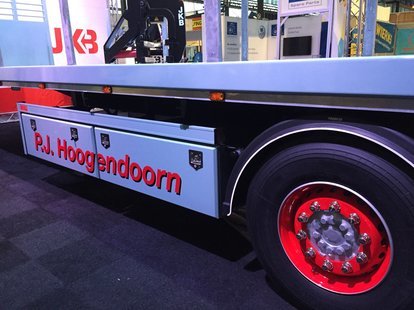 JKB en KWB op beurs Transport Compleet te Gorinchem PJ Hoogendoorn 